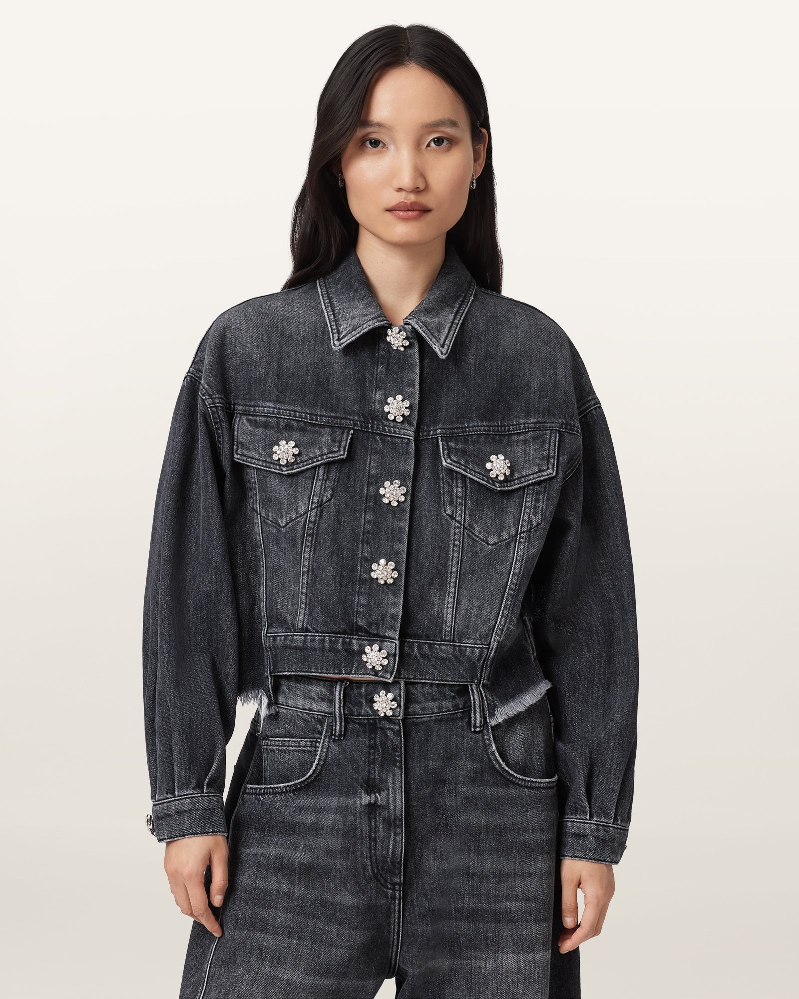 Beth Denim-Jacke
