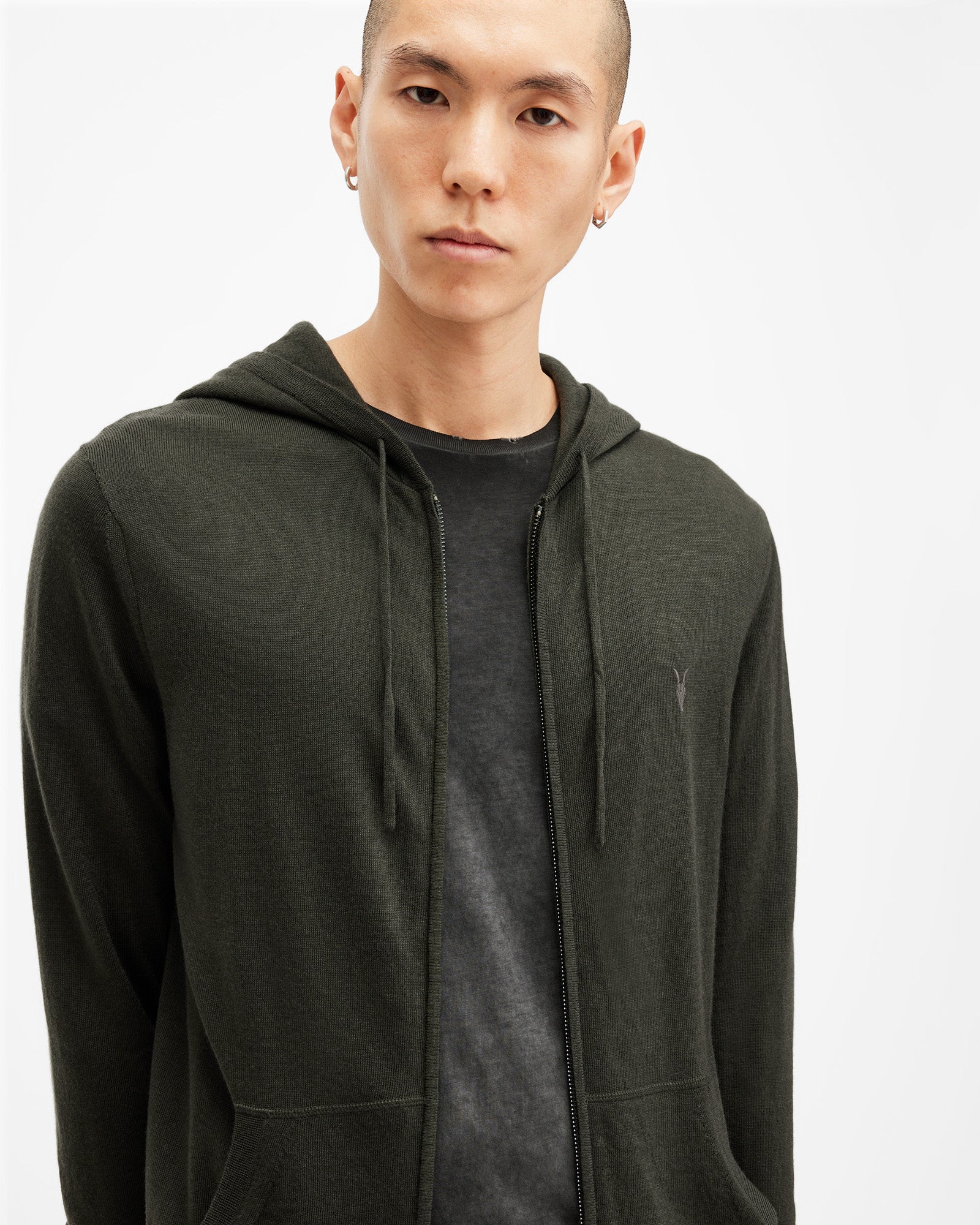 Mode Merino Zip-Hoodie