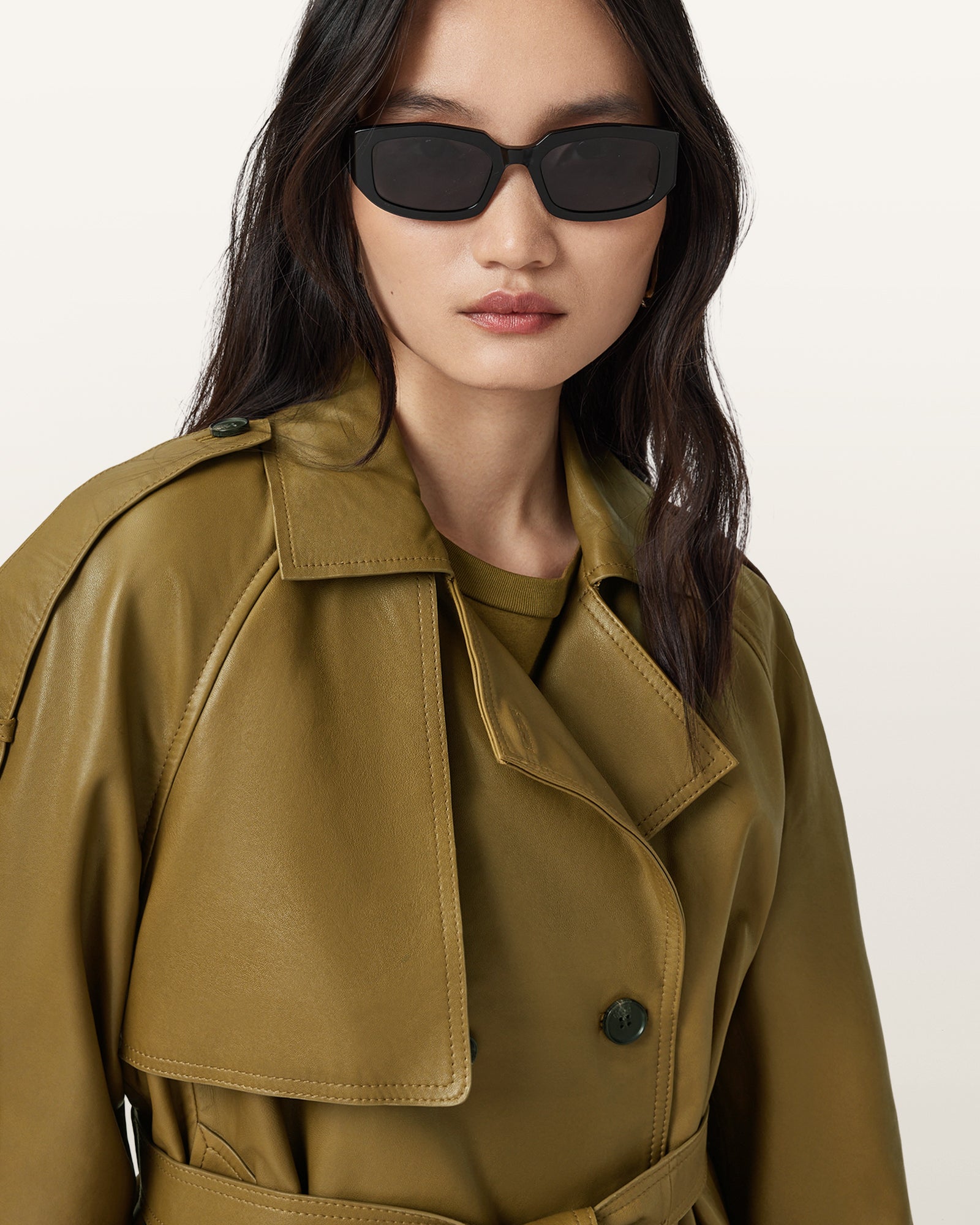 Reed-Jacke Lederjacke