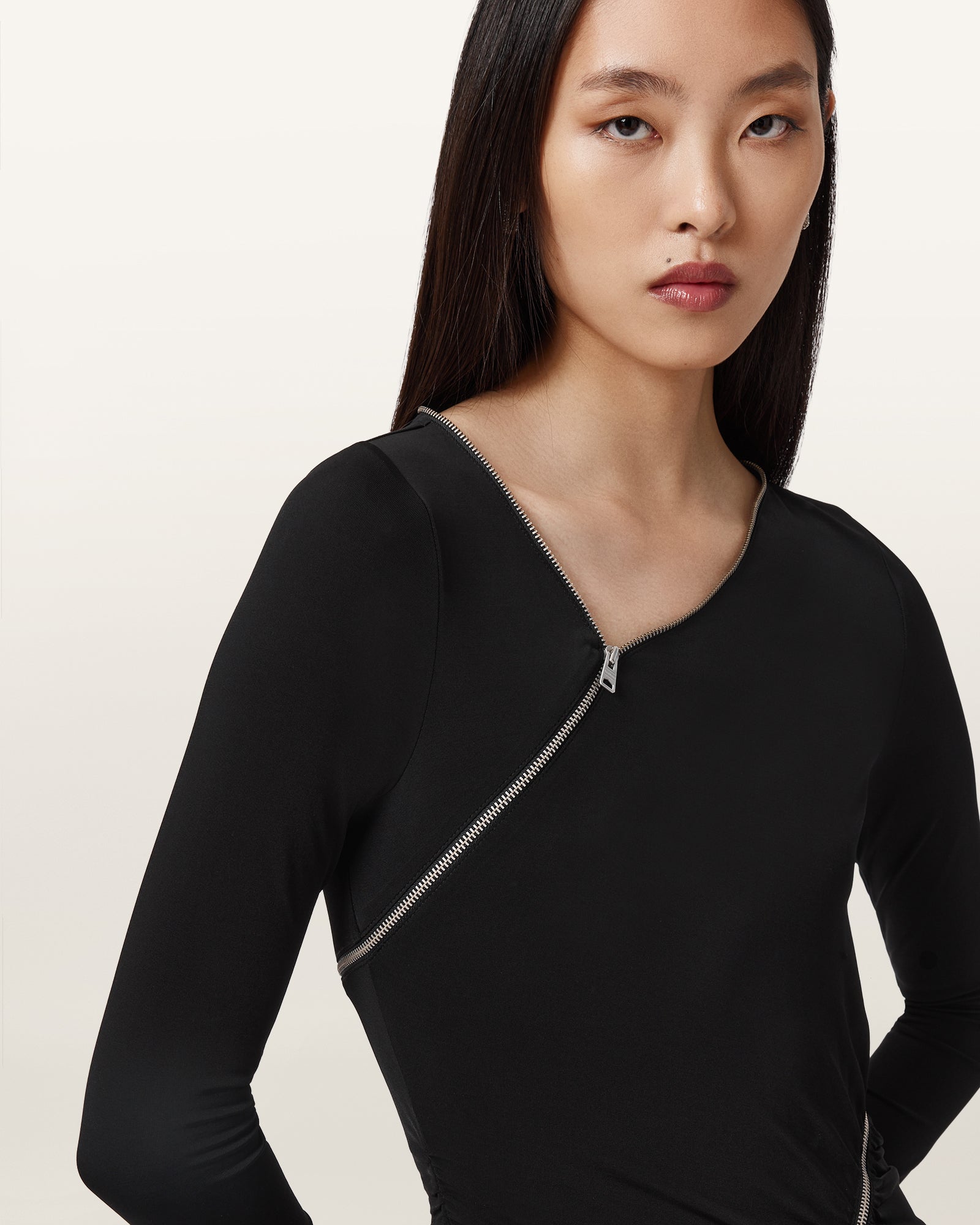 Elsie-Reißverschluss-Kleid