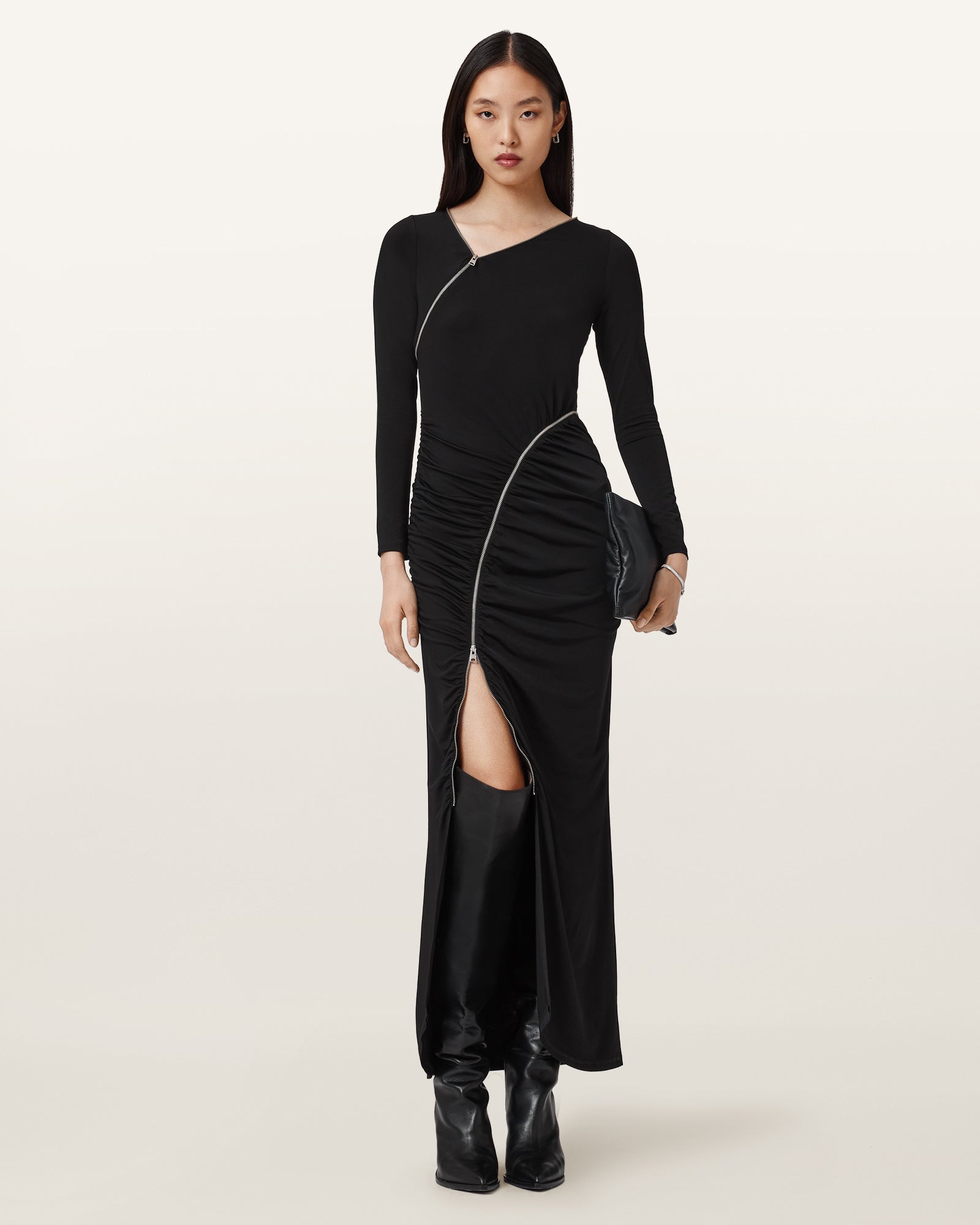 Elsie-Reißverschluss-Kleid