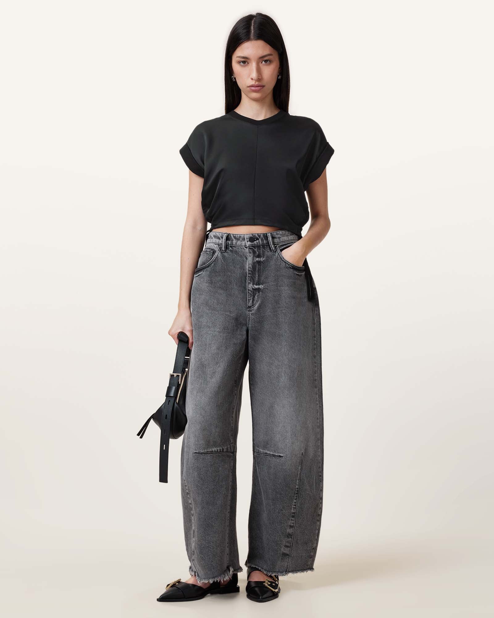 Mira Satin-T-Shirt