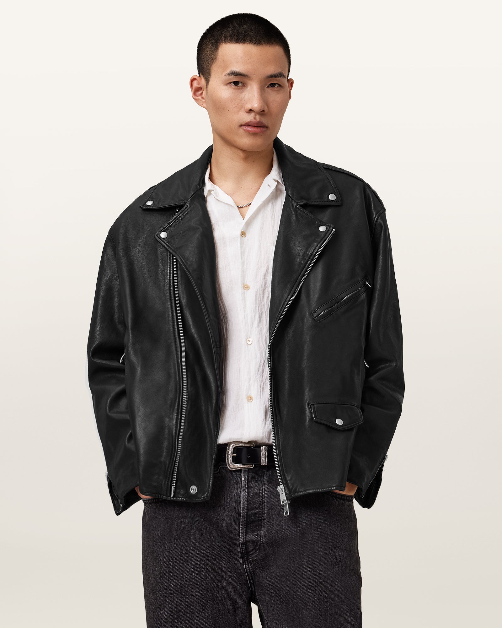 Bradford Biker-Lederjacke
