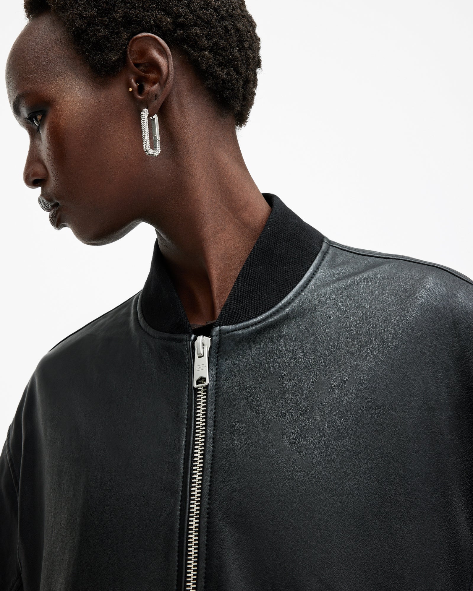 Yara Bomber-Lederjacke