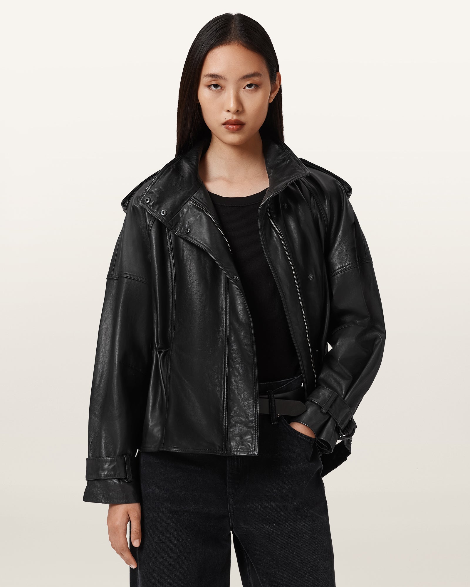 Serne-Lederjacke