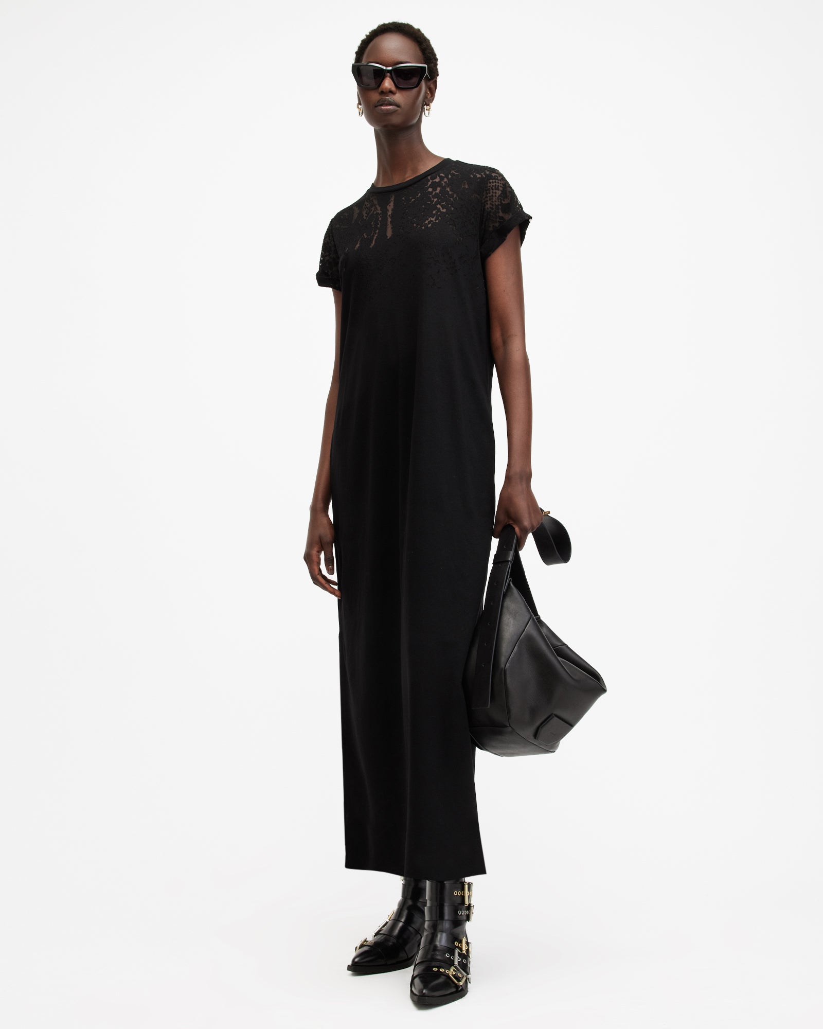 Anna Snake Maxi-Kleid