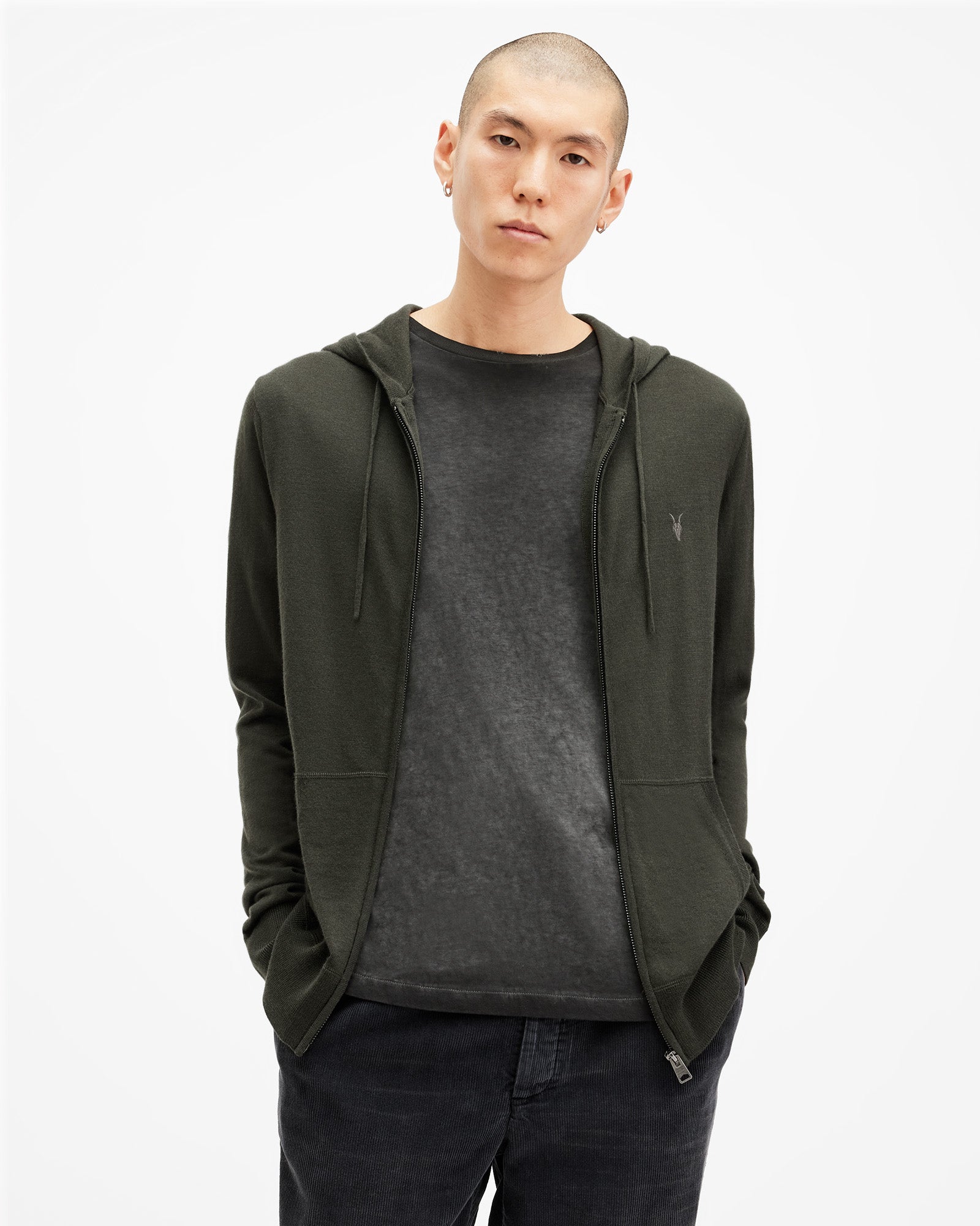 Mode Merino Zip-Hoodie