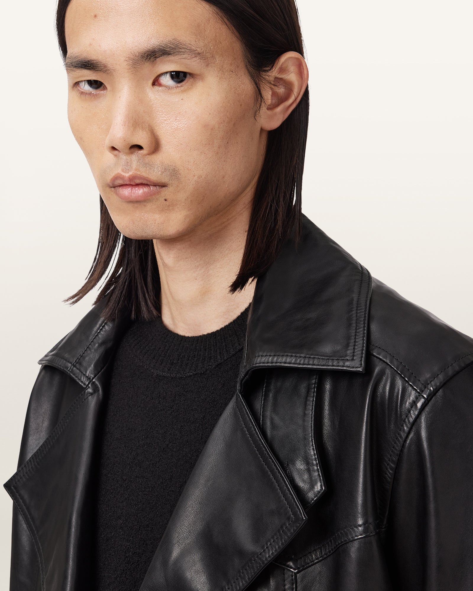 Kellett Leder-Trench