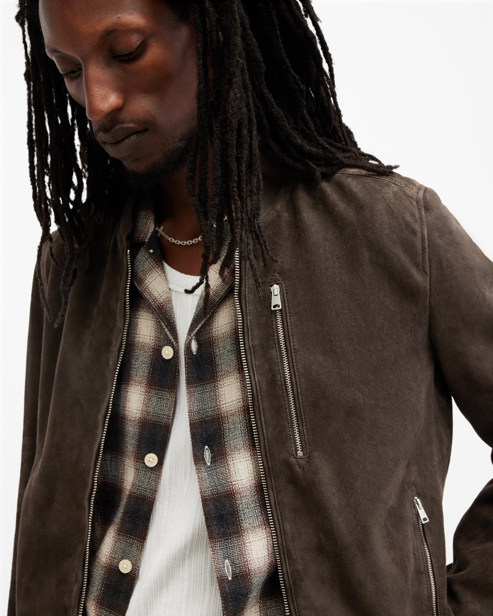 Kemble Suede Bomberjacke