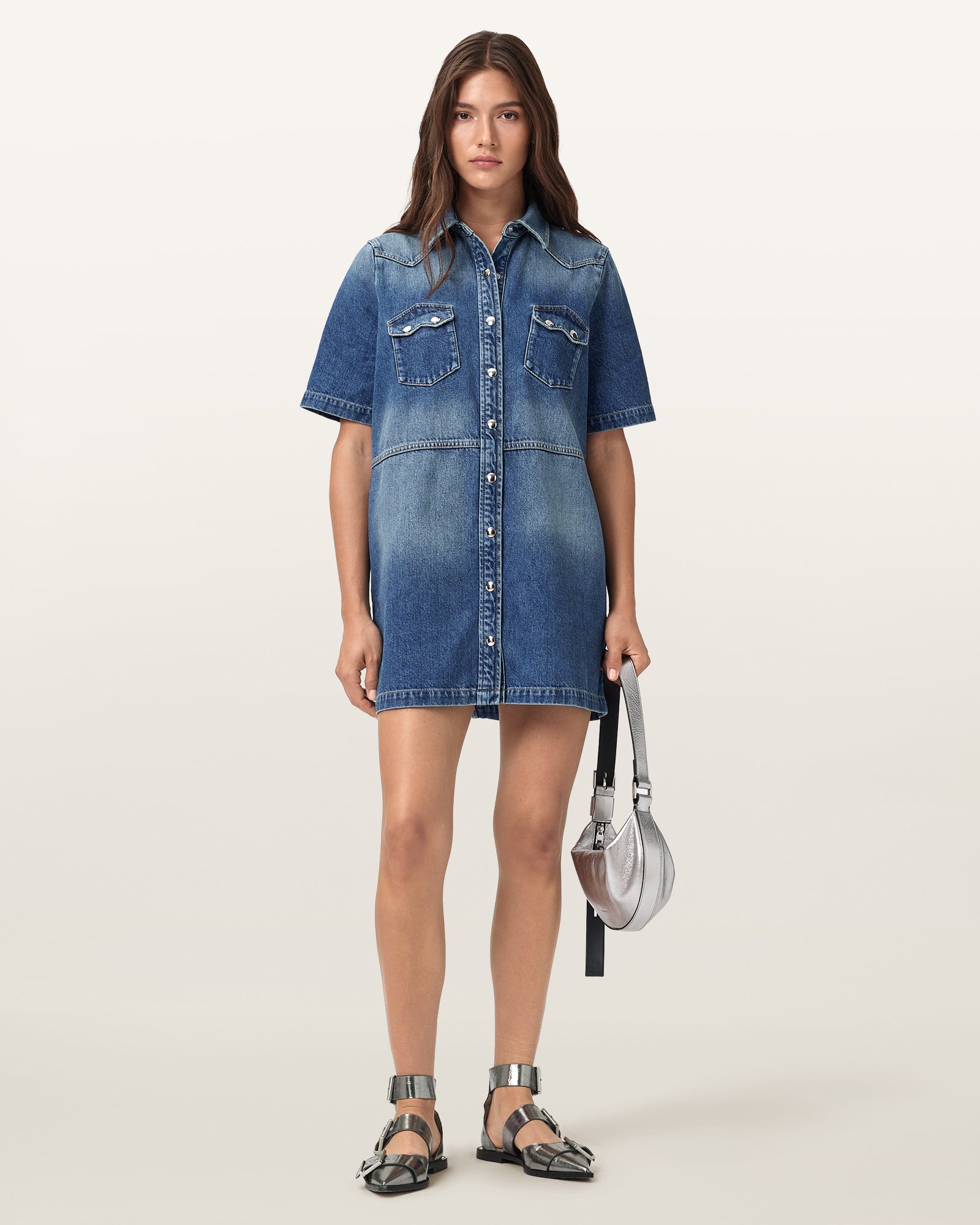 Rock-Denim-Kleid