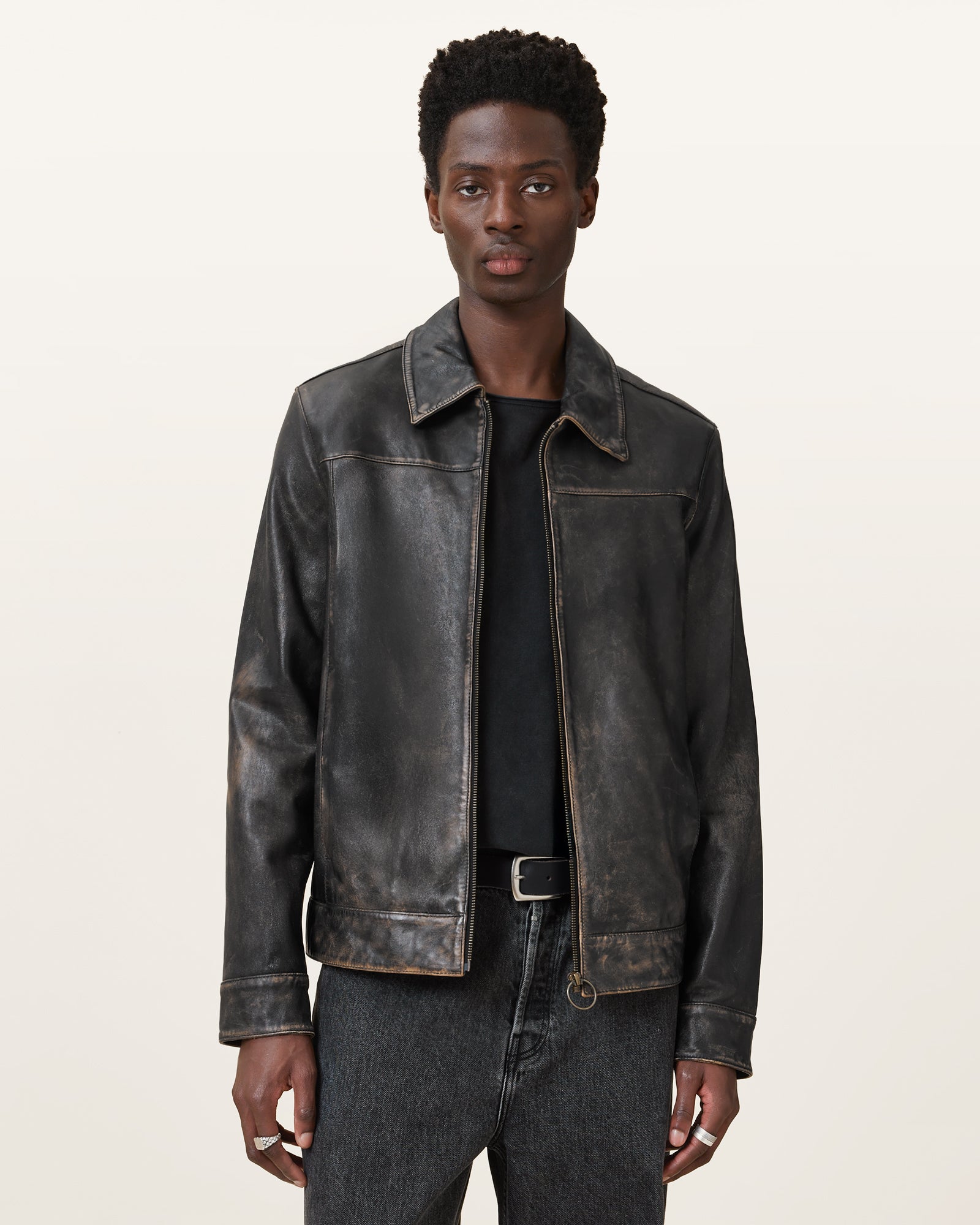 Alkan Lederjacke