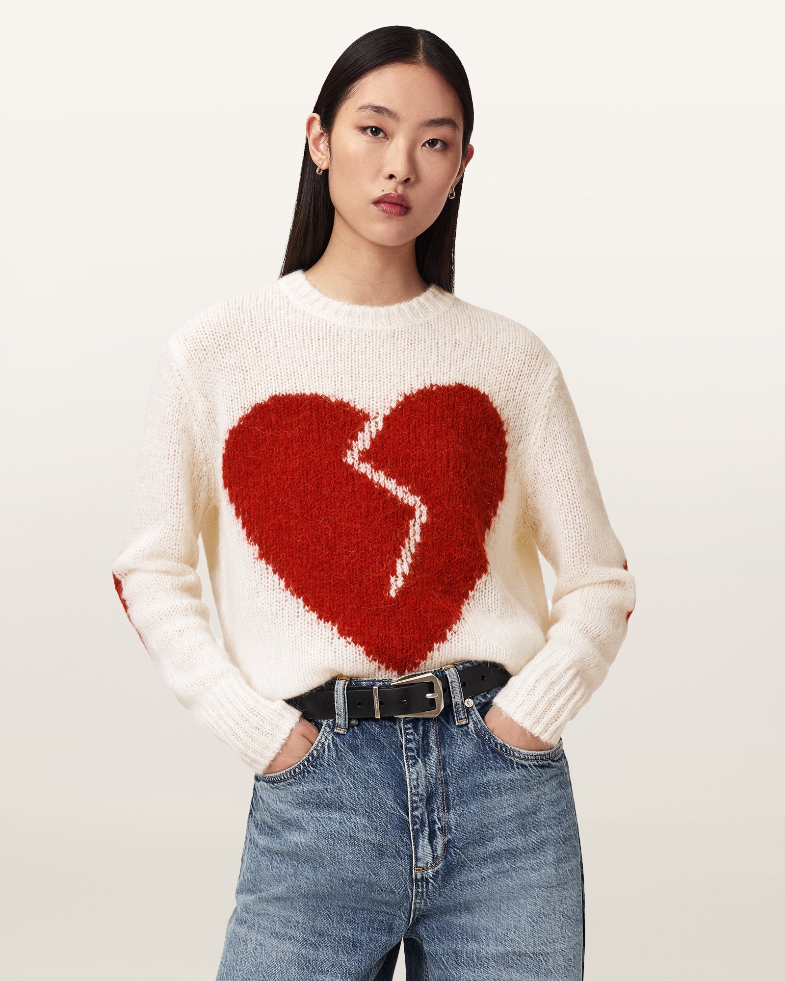 Luvheart Crew-Strick