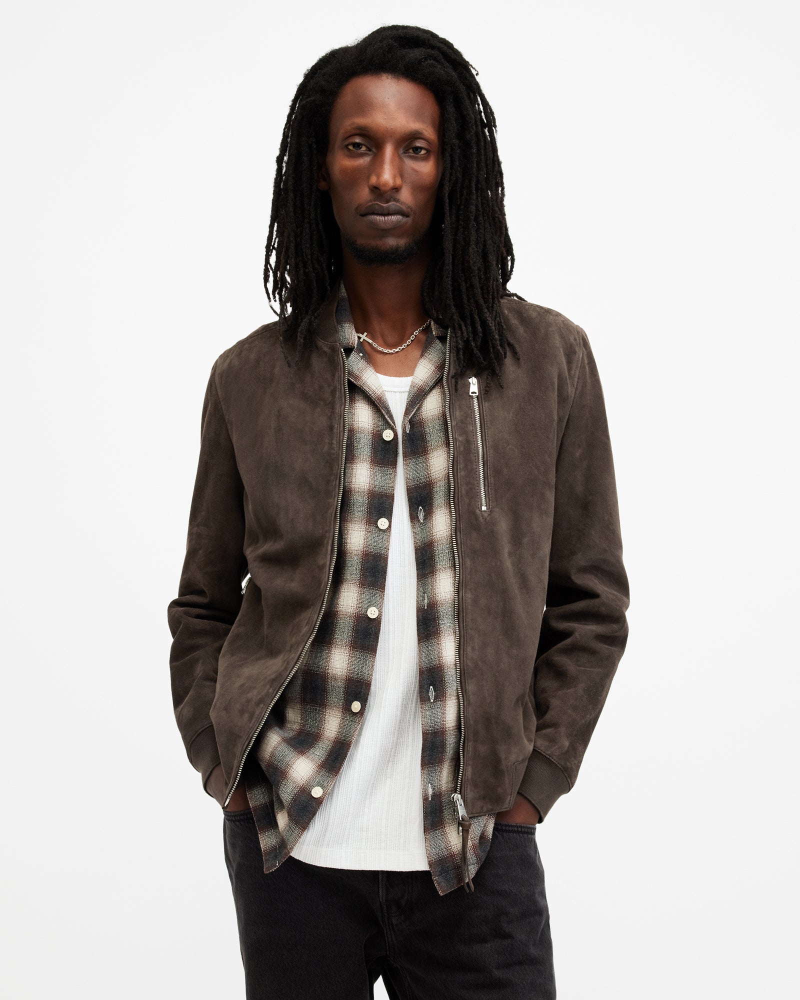 Kemble Suede Bomberjacke