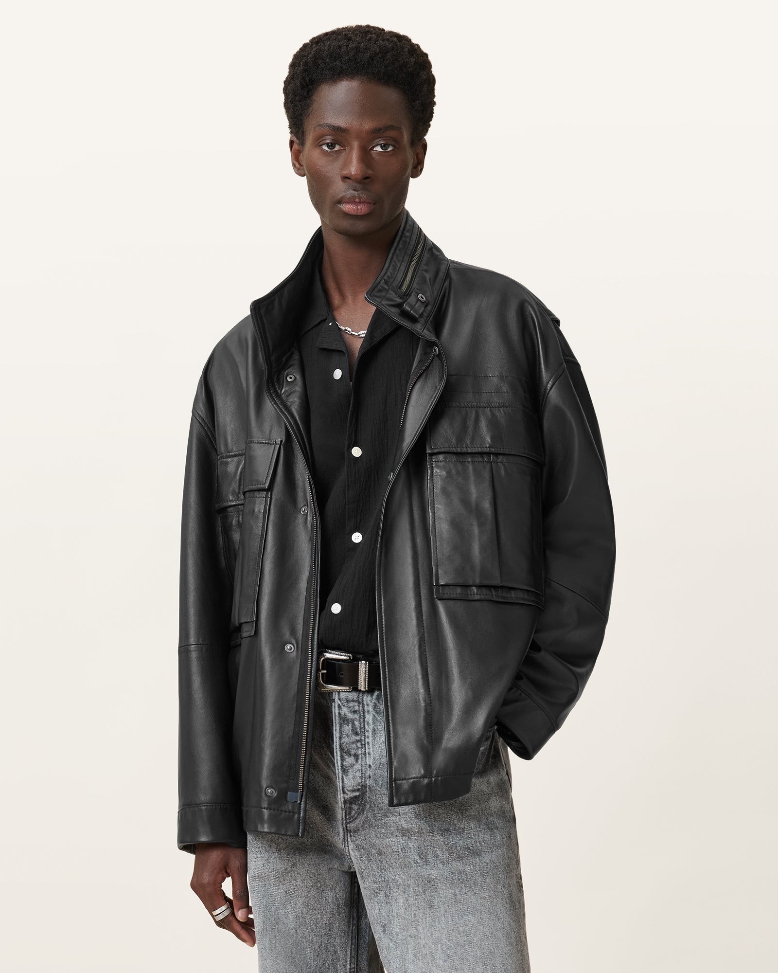 Halton Lederjacke