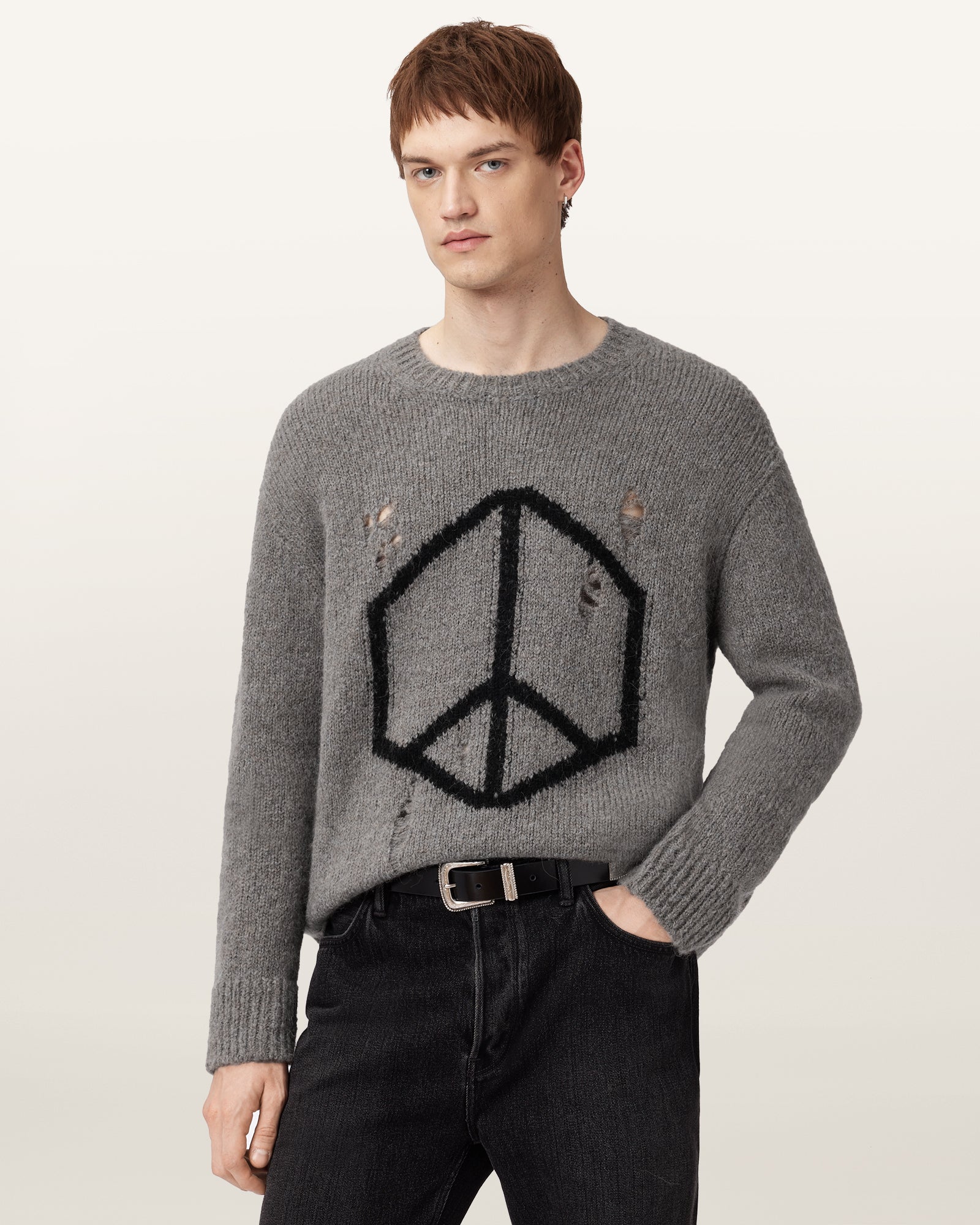 Message Crew Strickware